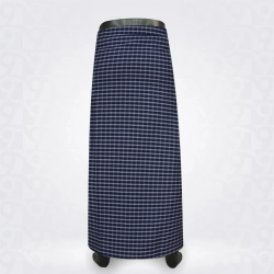 Denim Lungi-Dark Ebony Navy Blue Mirage Cotton